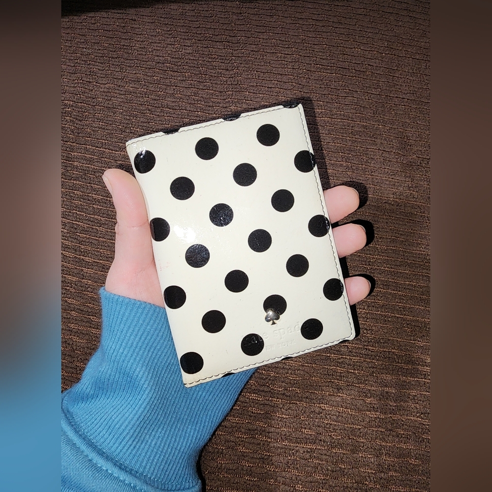 Kate Spade Polka Dot Card Holder